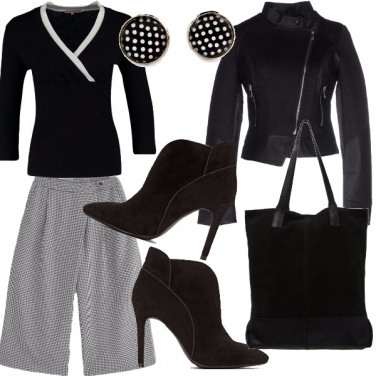 Outfit Il bianco e il nero