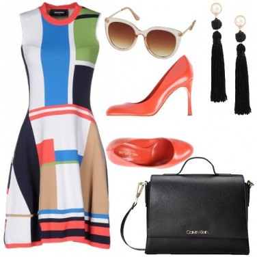 Outfit Ufficio Mondrian