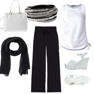 Outfit Black & white