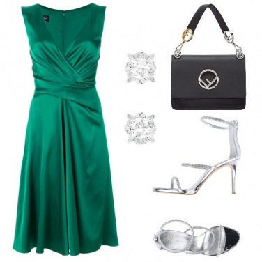 Outfit Il vestito verde