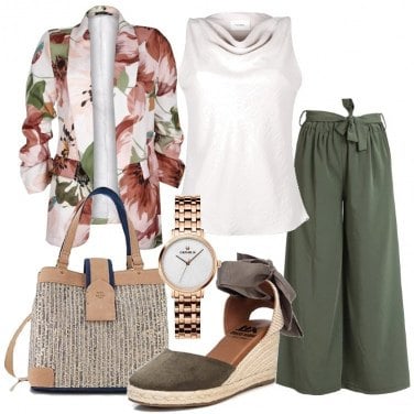 Outfit Pantaloni culotte Donna: 19 Outfit Donna | Bantoa
