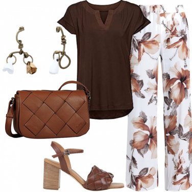 Outfit Pantaloni Marrone Donna: 38 Outfit Donna | Bantoa