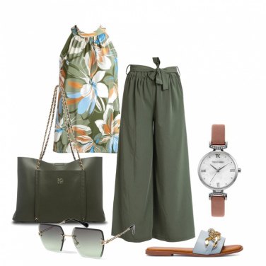 Outfit Pantaloni culotte Donna: 21 Outfit Donna | Bantoa