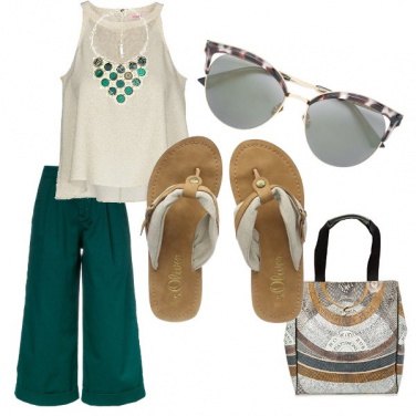 Outfit Aperitivo con l’infradito