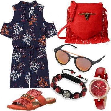 Outfit Aperitivo arancio