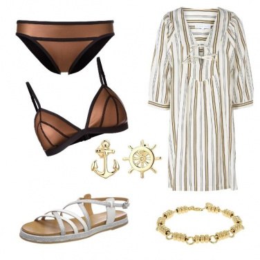 Outfit CMPS Metal bikini