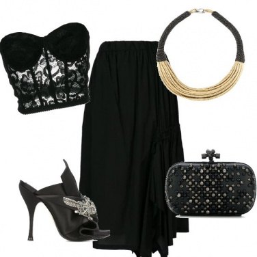 Outfit Black night
