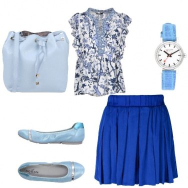 Outfit Sfumature di blu
