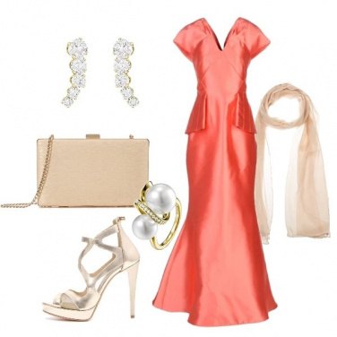 Outfit Chic in rosso