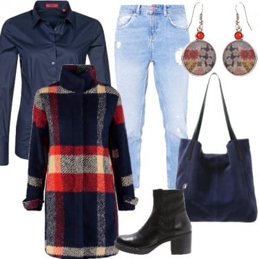 Outfit Regina di quadri