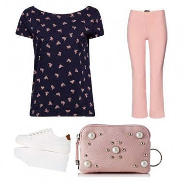 Outfit Rosa di sera
