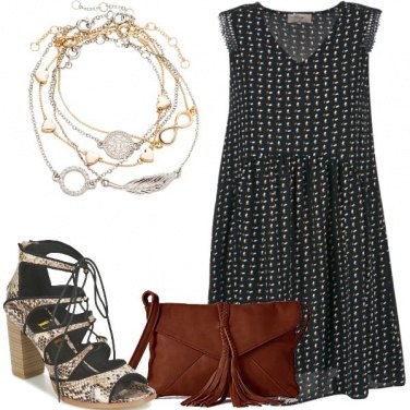 Outfit Il tocco animalier