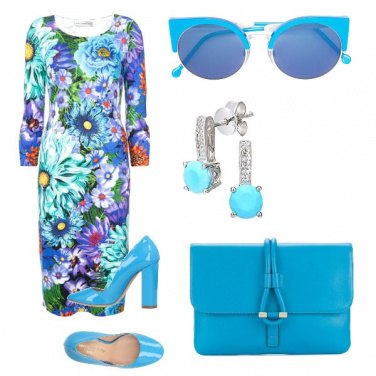 Outfit Fiorato colorato