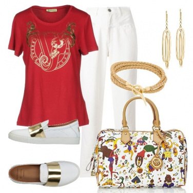Outfit TSK Quelque chose de rouge
