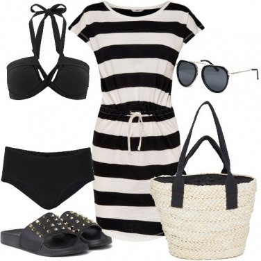 Outfit Ciabattina borchiata