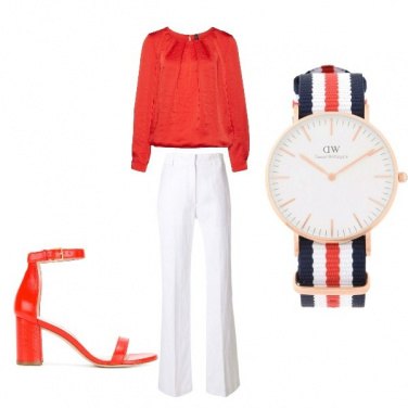 Outfit Bella in rosso