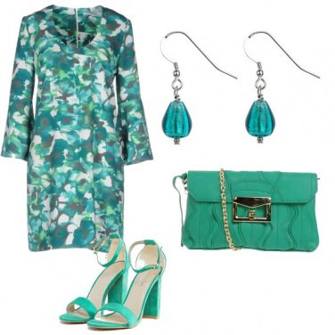 Outfit Verde bon ton