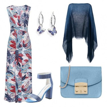 Outfit Eleganza in lungo etnico