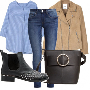 Outfit Un look facile ma ricercato