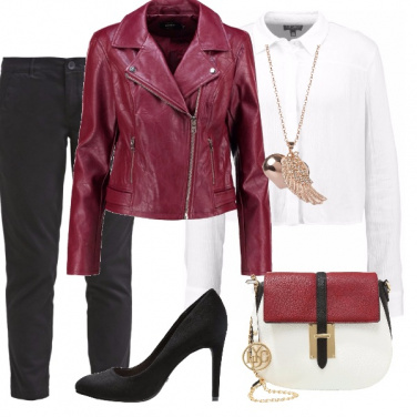 Outfit Tracollina chic