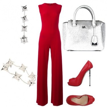 Outfit Woman in red