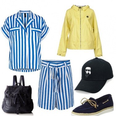 Outfit In barca a vela look