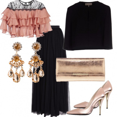 Outfit Gonna in tulle lunga