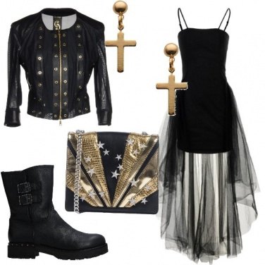 Outfit Serara rock