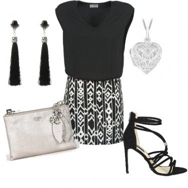 Outfit LA serata nel locale trendy