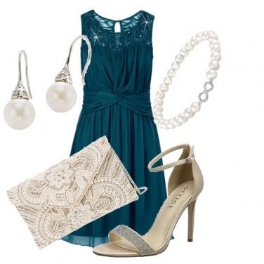 Outfit Voglia di perle e lustrini
