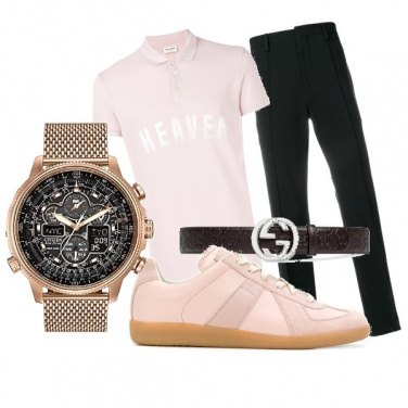 Outfit Rosa discreto