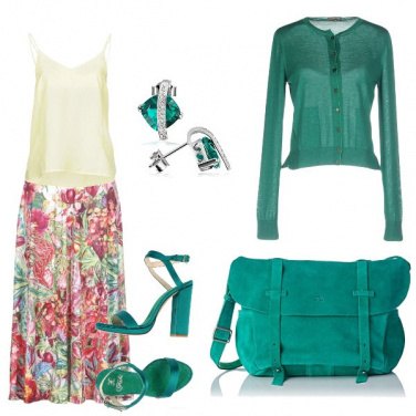 Outfit Accessori in verde