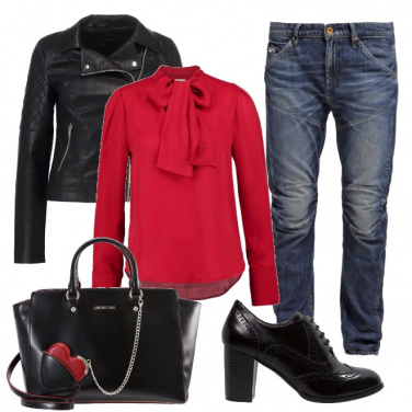 Outfit Red passion