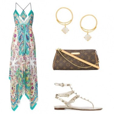 Outfit I sandali bianchi