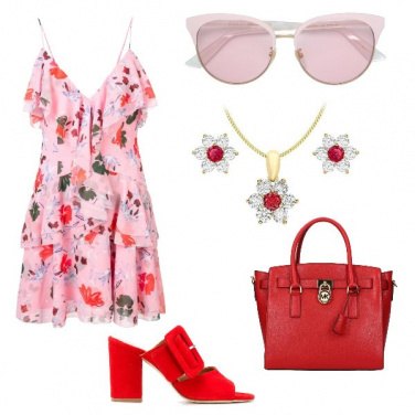 Outfit Rose rosse per te