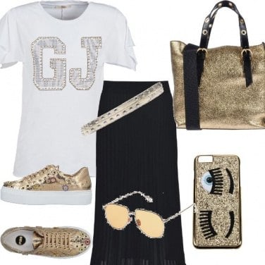 Outfit Gold&Rock
