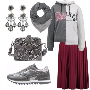 Outfit Argento splendente