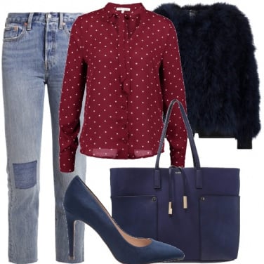 Outfit Bomber morbido
