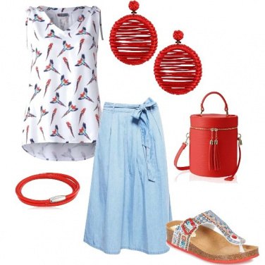Outfit Passeggiata estiva