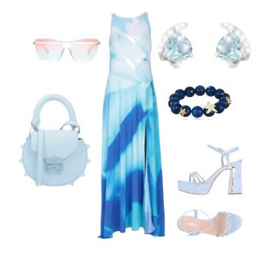 Outfit Sfumature marine