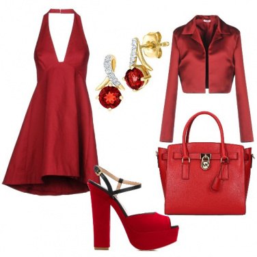 Outfit The woman in red