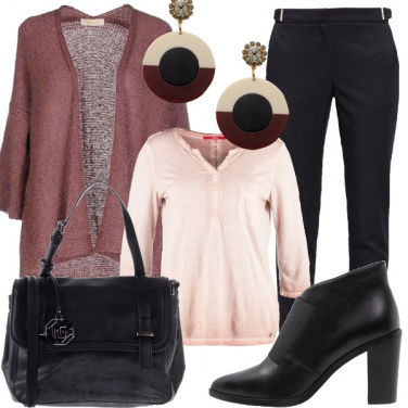Outfit Un roseo autunno