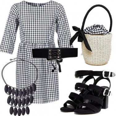 Outfit Vichy alternativo