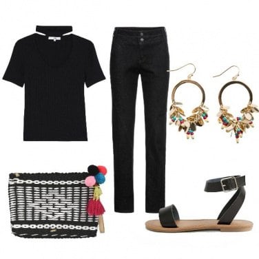 Outfit CMPS Nero per caso