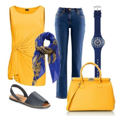 Outfit CMPS Come un girasole