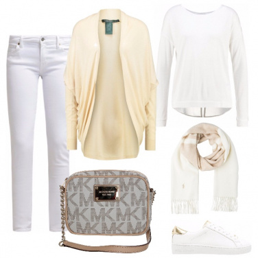Outfit Bianco neve