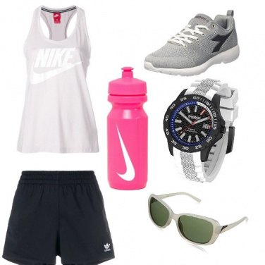 Outfit Corsa nel parco