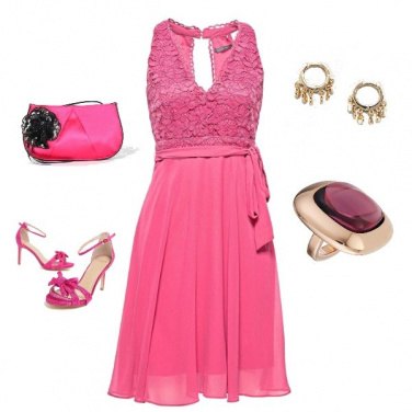 Outfit Disco rose