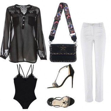 Outfit Black and white