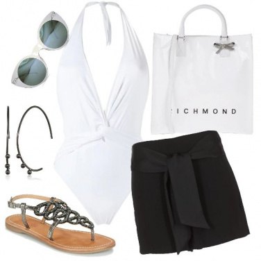 Outfit Black & White